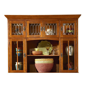 Mission Oak Dining Hutch