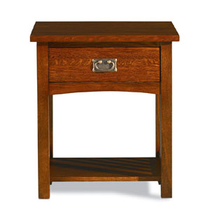 Mission Oak 1 Drawer Nightstand