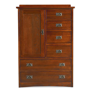 Mission Oak Door Chest