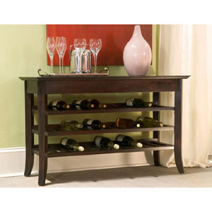 Blackstone Wine Rack Console