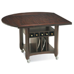 Blackstone Gathering Table with Wine Rack