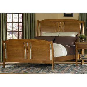 Queen Carmel Highlands Sleigh Bed