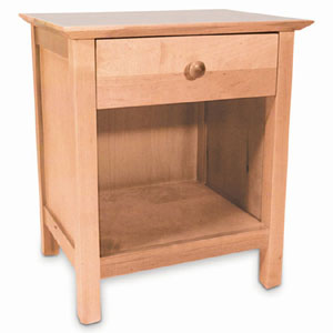 Birch Youth 1 Drawer Nightstand