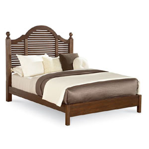 Irish Meadows Queen Louver Bed