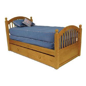 Mountain River Twin Bed And Trundle