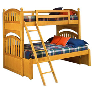 Mountain River Twin over Full Bunk Bed