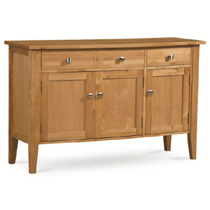 Townhouse Wood Dining Buffet In Natural Finish