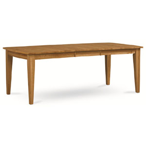 Townhouse Rectangle Dining Table with Two Leaves