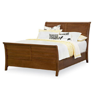 Vermont Queen Louver Sleigh Bed