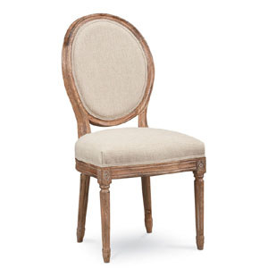 Providence French Side Chair with Round Back