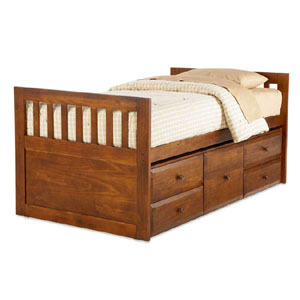 Echo Falls Twin Captains Bed