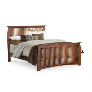 Sequoia Maple Cal King Slat Bed