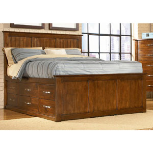 Townhouse Full Pedestal Bed